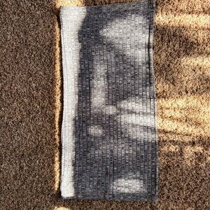 Ribbed Mini Dress/Skirt